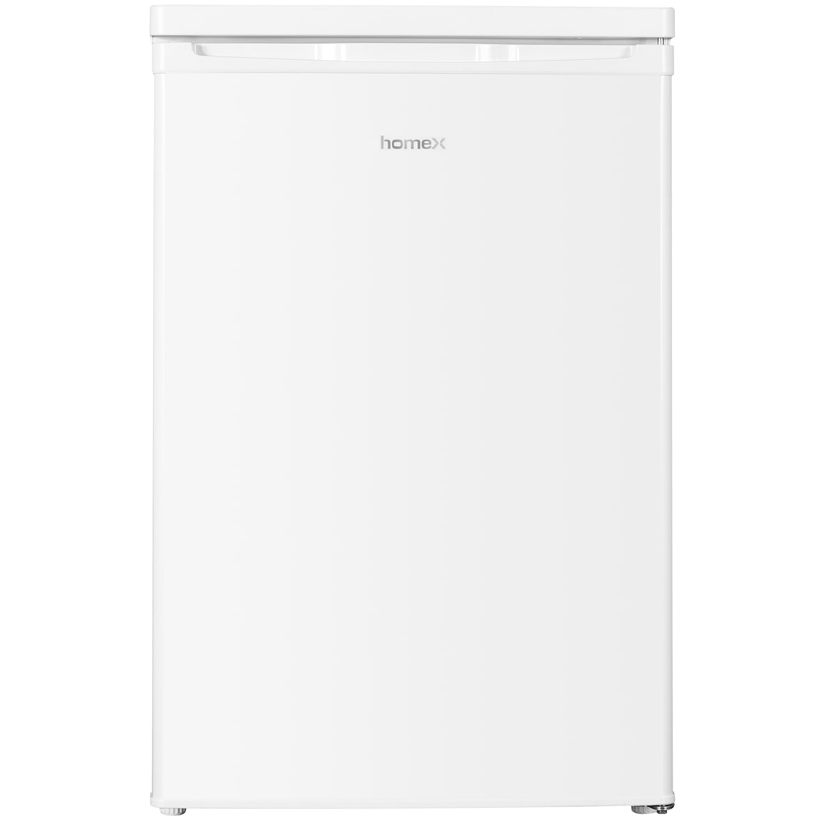 homeX Kühlschrank mit Gefrierfach klein, Mini Kühl-Gefrierkombination - 109 Liter, freistehend, weiß, CS1091E-W