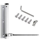 thumbnail of Stangentürschließer UNIVERSAL Türschließer Automatik Türfeder Federschließer bis 55 KG Weiß