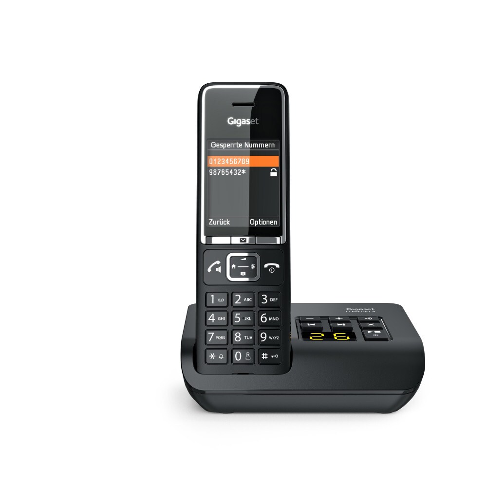 Gigaset Comfort 550A Schnurlostelefon mit Anrufbeantworter