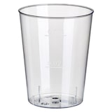 thumbnail of 80x Einweg-Schnapsglas 4cl  PS mit Eichstrich bei 2cl und 4cl transparent