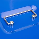 thumbnail of HMF Geldkassette abschließbar, Kasse mit Münzeinsatz, 5 Münzfächer, 30 x 24 x 9 cm, Blau