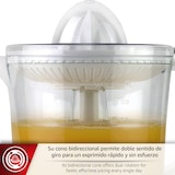 thumbnail of Magefesa Vitam 10 - Exprimidor Eléctrico 40W, Capacidad 1L, Cono Bidireccional, Filtro Regulador, Cubierta Antipolvo, Doble Juego de Conos