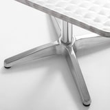 thumbnail of Graues Tischbein aus Aluminium 72 cm Bradford - Oviala