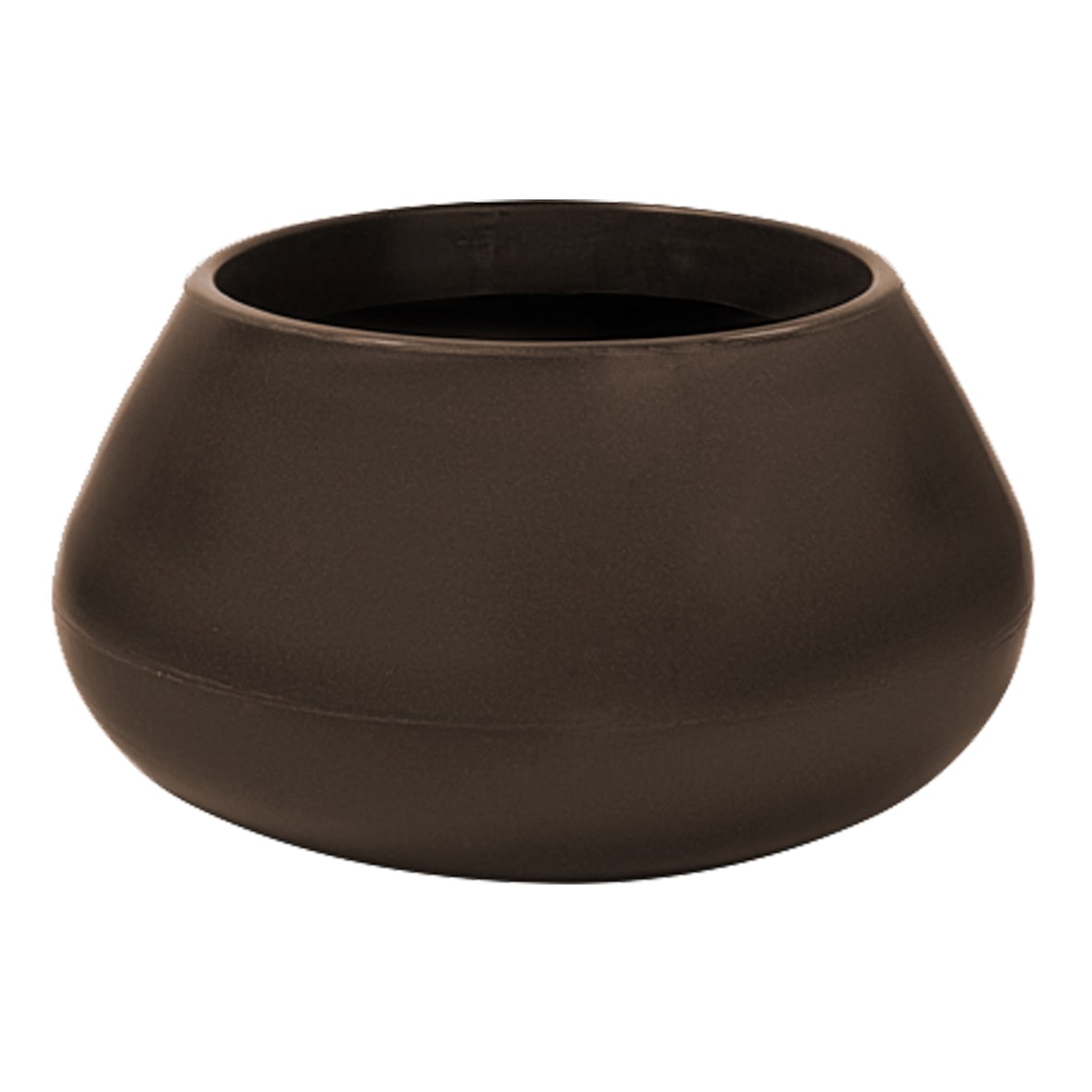 WellHome - Blumentopf "Meriva Collection", Ø52x30cm, bronzefarben