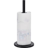 thumbnail of 2x Küchenrollenhalter Küchenrolle Edelstahl 32cm Stehend Ständer Küche Papierhalter Schwarz