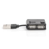 thumbnail of Digitus DA-70217 4 Port USB 2.0-Hub Schwarz