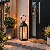 thumbnail of XXL Garten - Laterne Windlicht Schwarz Metall 54cm
