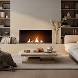 thumbnail of SLIM BLACK BURNER – Schwarzer eingebauter Bioethanolbrenner – 600