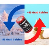 thumbnail of 2x Kraftmax Lithium 3,6V Batterie LS14250 1/2 AA - Zelle ER14250 Li-SOCl2