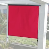 thumbnail of Toldo vertical HWC-F42, toldo vertical protección de la intimidad estor enrollable exterior, tejido protección UV 50 ~ 250x180cm, burdeos-rojo