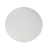 thumbnail of 500 Tortenunterlagen rund Triplexkarton Ø 26 cm weiß mit abgerundetem Zackenrand