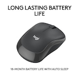 thumbnail of Raton Logitech M240 Silent Ambidextro Bluetooth 910-007119