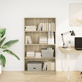 thumbnail of vidaXL Bücherregal Sonoma-Eiche 80x24x143 cm Holzwerkstoff