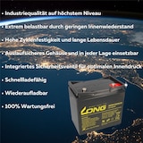 thumbnail of Ersatzakku kompatibel ADS Mobility Model 14 24V 2x12V 62Ah