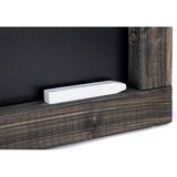 thumbnail of Magnetische Kreidetafel - Magnettafel mit Holzrahmen / Grau 65x65cm