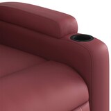 thumbnail of vidaXL Massagesessel Weinrot Kunstleder