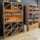 thumbnail of TRADIS Étagère à vin H195 cm, capacité 200 bouteilles, bois massif