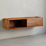 thumbnail of Sheesham TV-Kommode, bis 50 Zoll, Schublade, offenes Fach, Einfache Reinigung. 108x34x25 cm | Kadima Design