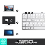 thumbnail of Teclado EspaÃÂ±ol Logitech Mx Keys Mini Rf Wireless + Bluetooth Qwerty Gris