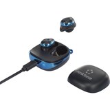 thumbnail of Renkforce RF-BTK-200 In Ear Kopfhörer Bluetooth® Blau, Schwarz Headset RF-3387438