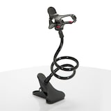 thumbnail of Handyhalterung FLEXMOBI mit Klemme / Schwanenhals ABS Kunststoff schwarz hjh OFFICE