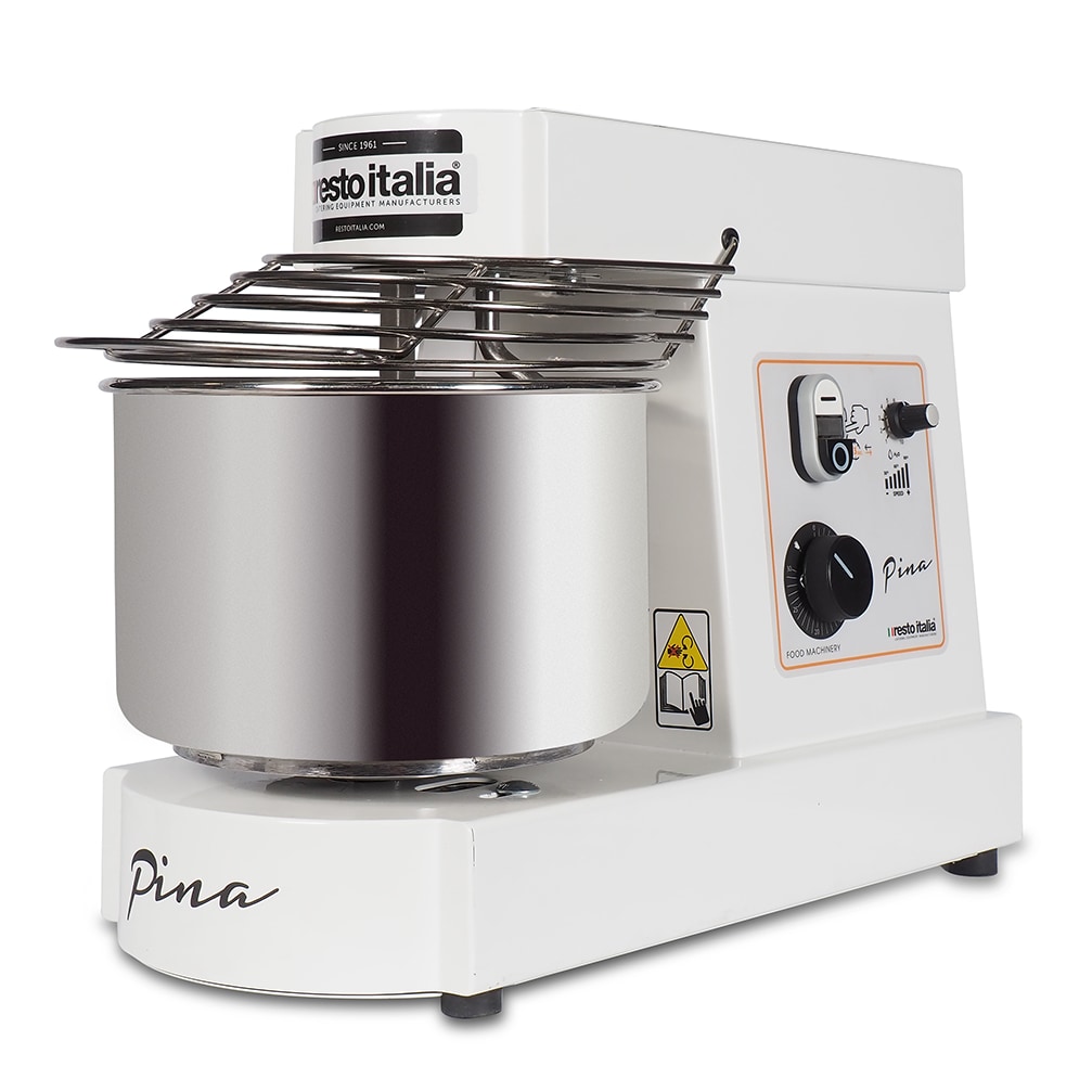 Restoitalia Impastatrice a spirale, capienza 7 litri, con inversione di marcia, Pina velocità variabile