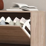 thumbnail of HOMCOM Set da Ingresso con Panca Scarpiera, Appendiabiti e Specchio