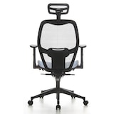 thumbnail of Silla de oficina / Sillón de oficina AIR-PORT tejido en malla azul hjh OFFICE