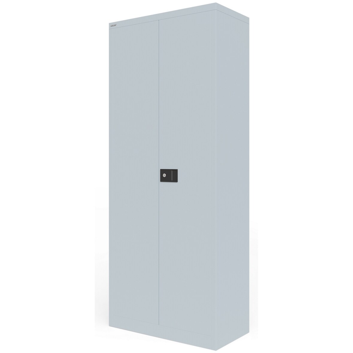 BISLEY Universal Flügeltürenschrank abschließbar - Stahlschrank mit 3-Punkt-Schloss & Flügeltüren - Aktenschrank aus Metall mit 4 Fachböden für 5