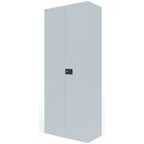 thumbnail of BISLEY Universal Flügeltürenschrank abschließbar - Stahlschrank mit 3-Punkt-Schloss & Flügeltüren - Aktenschrank aus Metall mit 4 Fachböden für 5