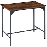 thumbnail of tectake Juego de mesa bistró Edimburgo 4 + 1  Madera Industrial Oscura, Rústica