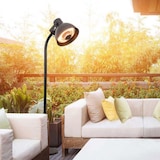 thumbnail of Parasol chauffant électrique 2000W Chauffage Exterieur Terrasse Infrarouge Quartz Hauteur 2.15m Inclinable et Orientable KEMPER