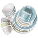 thumbnail of Harmonie Camping Geschirr Set 4 Personen + 4 Weißweingläser