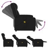 thumbnail of vidaXL Massagesessel mit Aufstehhilfe Schwarz Kunstleder
