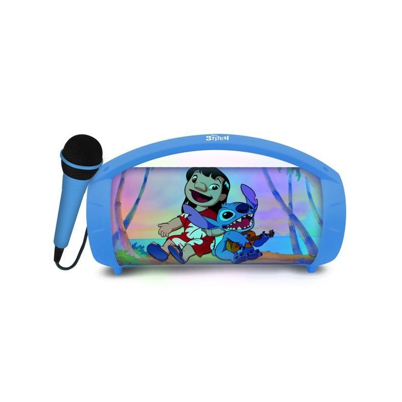 Enceinte Portable Bluetooth Sans-fil Lumineuse Avec Micro Stitch