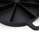 thumbnail of SANTOS BBQ Wedge Pan mit Holz-Serviertablett Ø 21,5 x 3 cm, Gusseisen