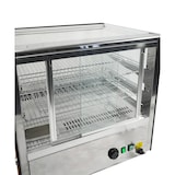 thumbnail of Combisteel verwarmde vitrine tafelmodel met 2 schappen en 174 liter