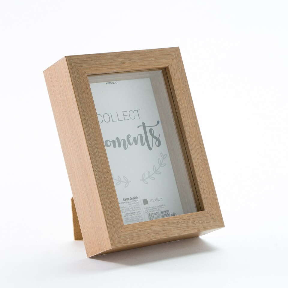 Moldura MOMENTS WOOD 10X15cm
