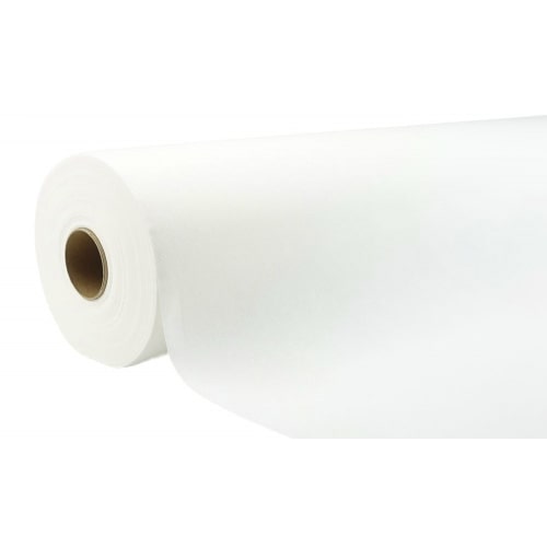 Airlaid Tischdeckenrolle Weiß, 118 cm x 25 m, 1 Stück - APARTina