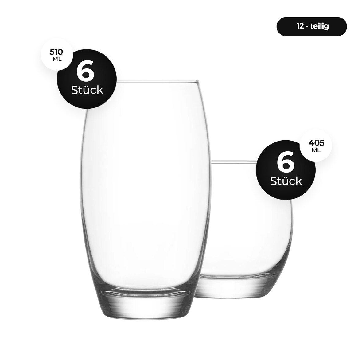 Lav Empire Softdrink Wasserglas Set-12-teiliges