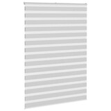 thumbnail of vidaXL Doppelrollo Hellgrau 155x200 cm Stoffbreite 150,9 cm Polyester