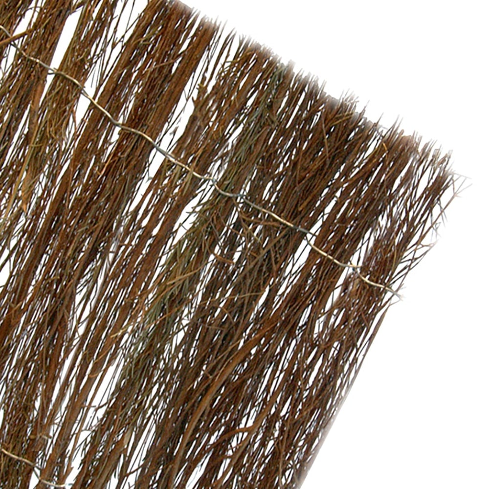 Brezo Natural Color Marron Oscuro 1,5X5M. 85% Ocultación