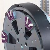 thumbnail of Segmento Diamantado para suelos muy duros (Lila, grano: 30/40-M6) - Pieza de diamante para el pulido y debaste de pavimentos muy consistentes