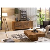 thumbnail of SIT Möbel Lowboard | 2 Türen, 2 Schubladen | recyceltes Teak natur | B 160 x T 50 x H 70 cm | 12915-01 | Serie BANDA