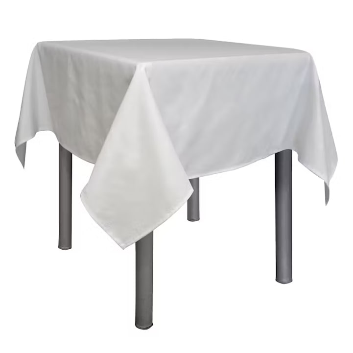 Tovaglia Ella bianca 150 x 150 cm H-Line