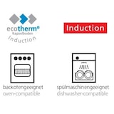 thumbnail of GastroSUS Bratpfanne Chef, Edelstahl, unbeschichtet, 32 cm, induktions-, backofenfest