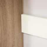 thumbnail of HOMCOM Secretária 2 em 1 com prateleira de 3 níveis Superfície Grande Amplo espaço de armazenamento  100x55x74 cm Madeira