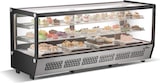 thumbnail of Positive Theken-Kühlvitrine Schwarz 268 Liter PREMIUM - GOLDINOX
