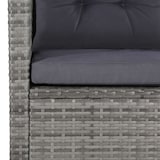 thumbnail of vidaXL 6-tlg. Garten-Lounge-Set mit Auflagen Poly Rattan Grau