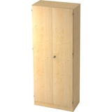 thumbnail of bümö office Aktenschrank abschließbar, Büroschrank groß aus FSC-Holz, 80cm breit in Ahorn - abschließbarer Schrank, Büroschrank abschließbar, Büro